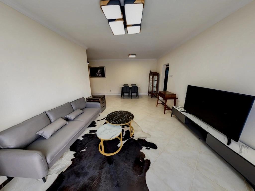 Wangjing, Guofeng Beijing, 2brs, Luxury Interior, 121㎡