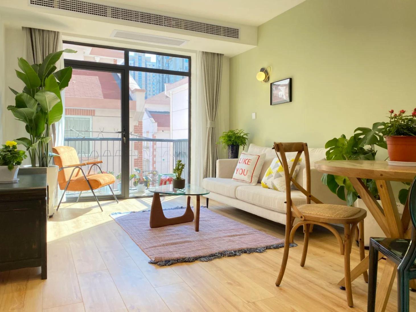 Jiangning Road, 1 bdr 1btr 2 living rooms, Balcony, Clean interior, 55 ㎡
