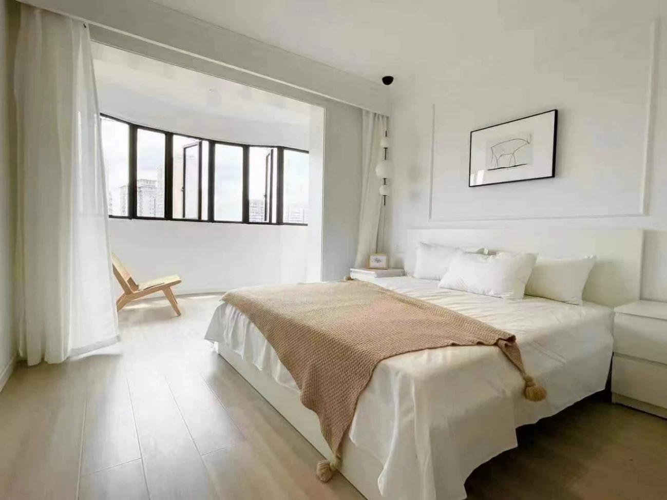 SJTU, Modern 2brs, High floor, Fully furnished, 120㎡