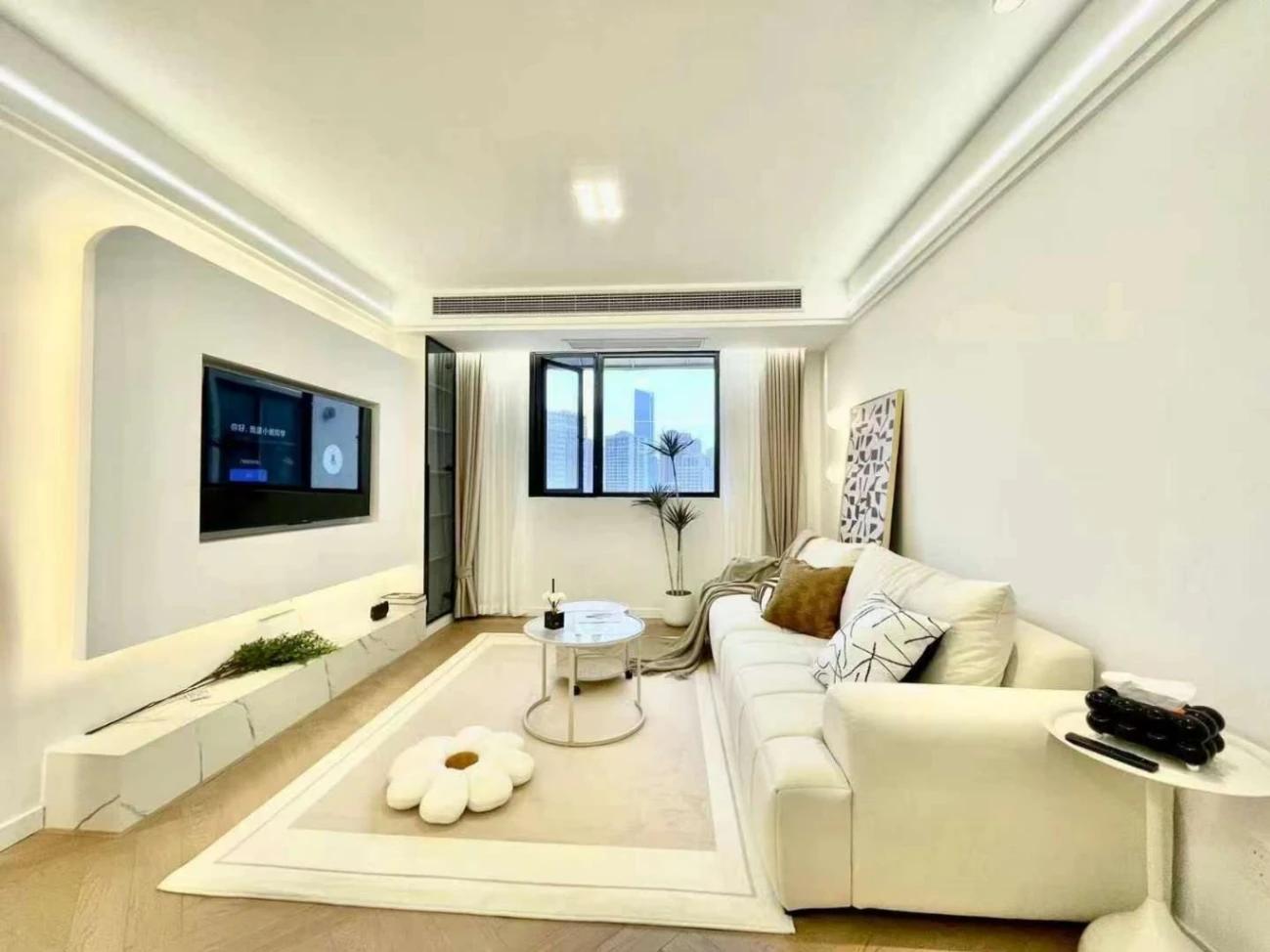 Jing'an Temple, Studio, 2 living rooms, Fully furnished, Lines 2/11/14