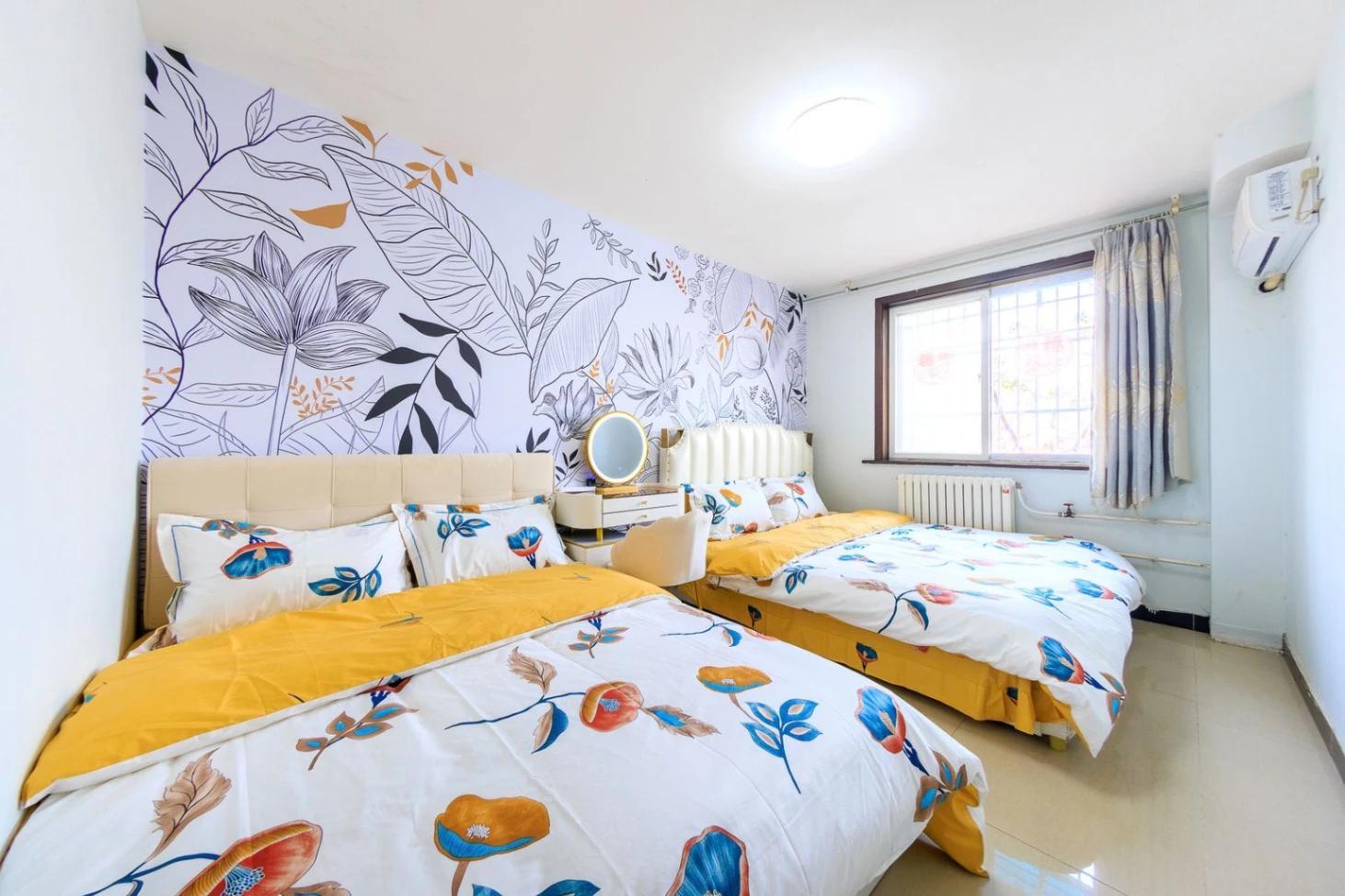 Shuangjing, Studio (2 beds), 1 living room