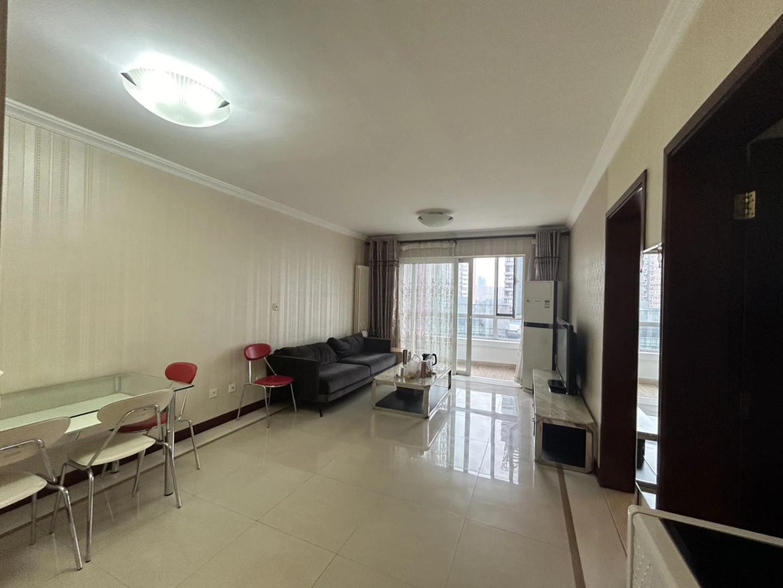 Shuangjing, Fuli City A2-1107, South-facing 1 Bdr, 68㎡, Neat Decorated