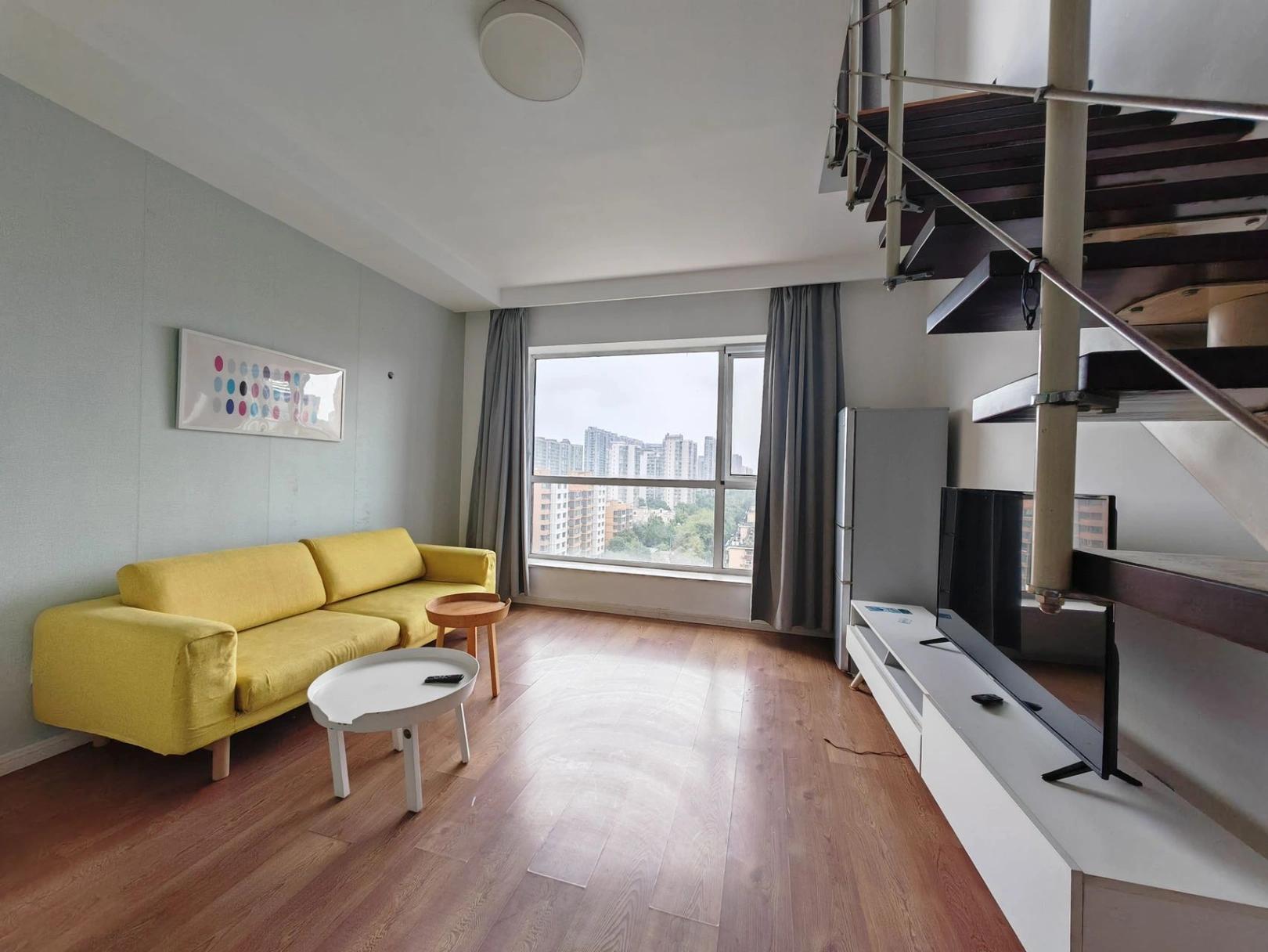 Baiziwan, Dacheng International, 1bdr, Loft, Well decorated