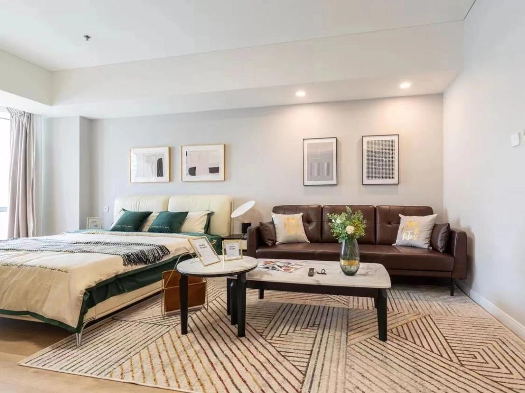 Sanyuanqiao, Huayuan Jiudu Hui large studio, Fully-Furnished