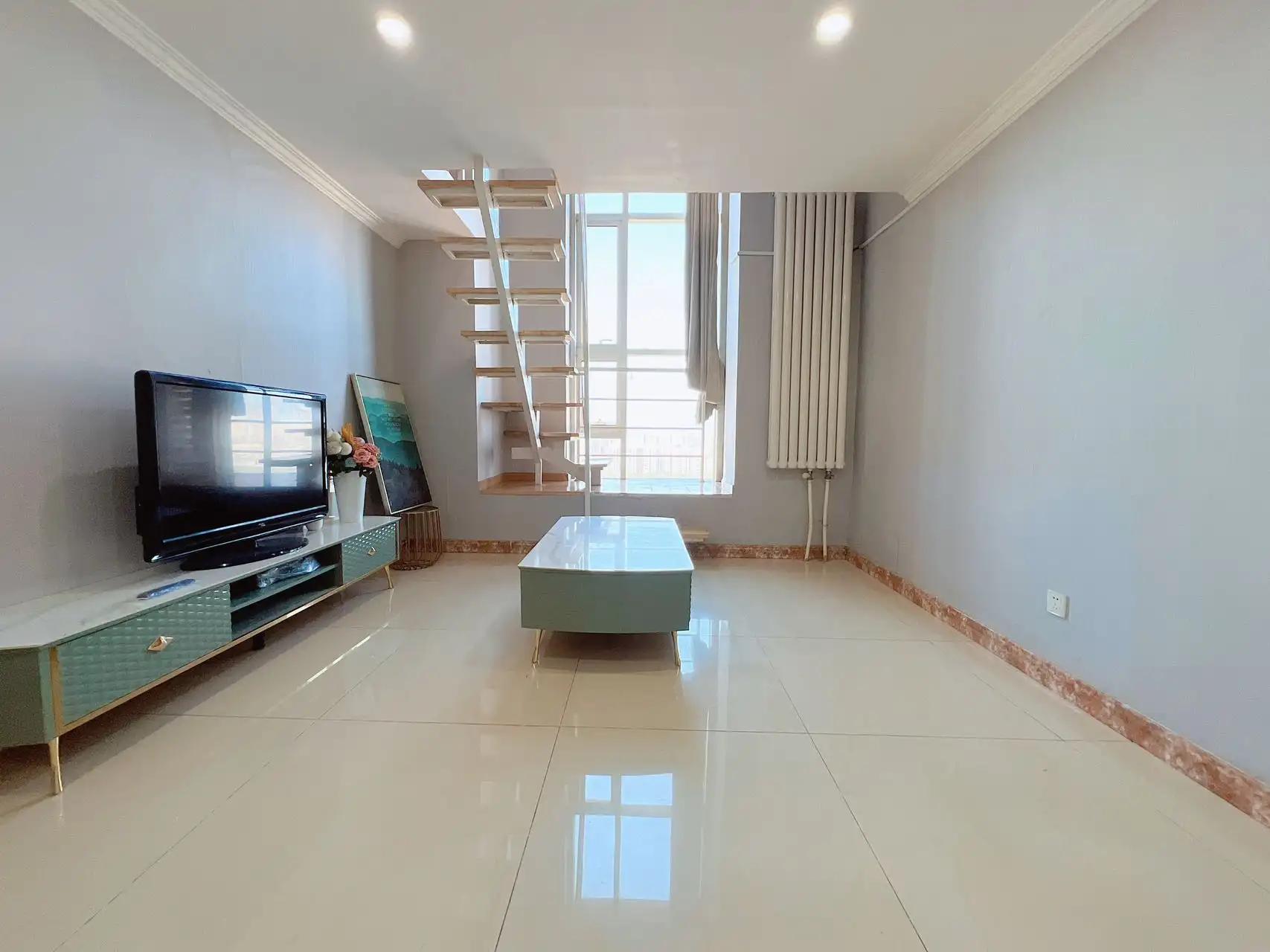 Qingnianlu, Xiaoyue Center, 1bdr, Loft, Metro Nearby