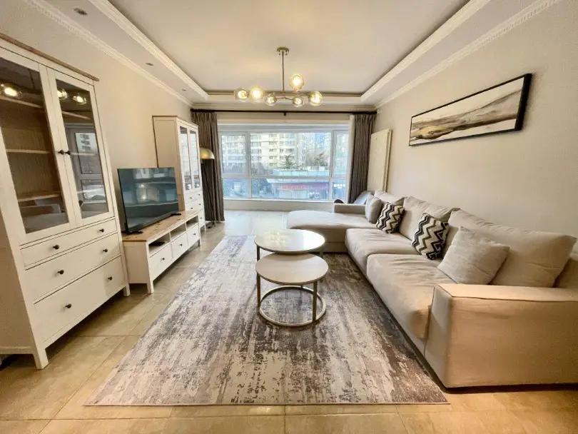 Chaoyangmen, New City International, 3bds, Wooden Floor