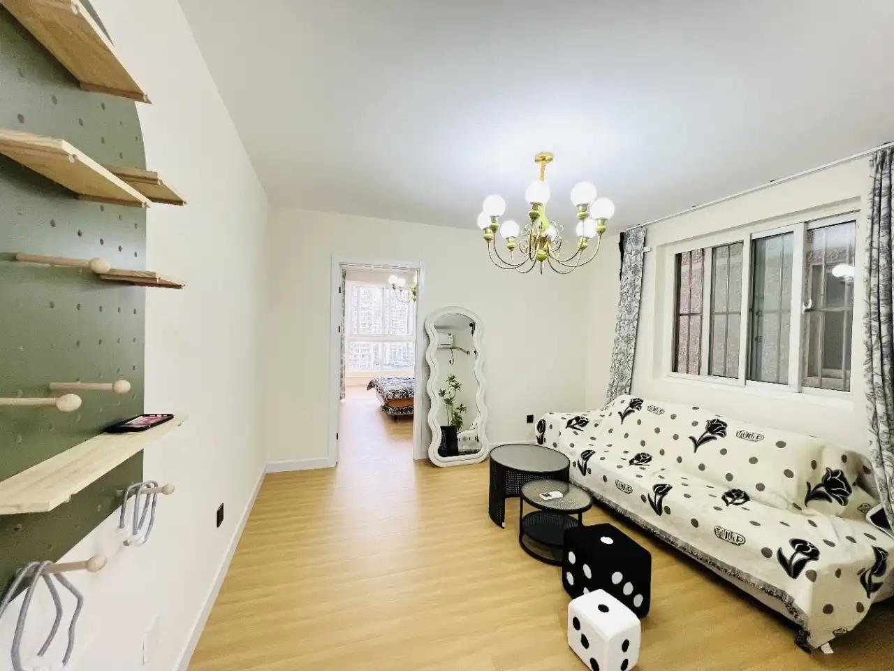 Shuangjing, Baihuan Garden, 1bd, Wooden Floor
