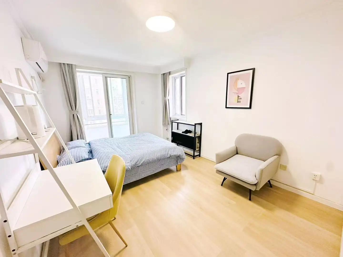 Shuangjing, Huateng Garden, 1bd, Wooden Floor