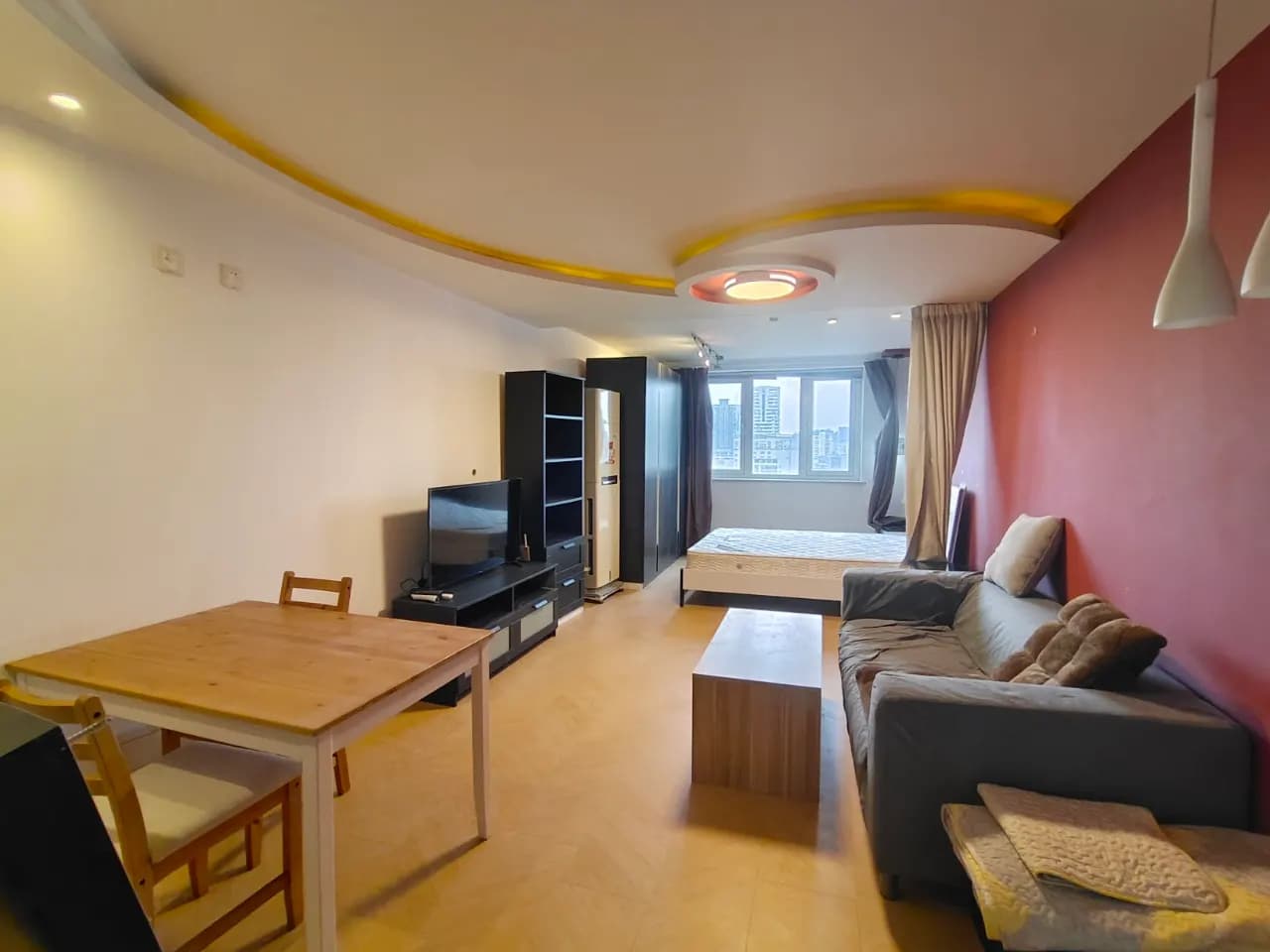 Zhongshan Park, Nantian Building, 1bd