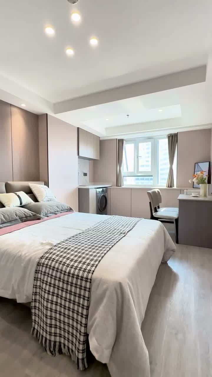 镇坪路站，乐巢自如寓，1居