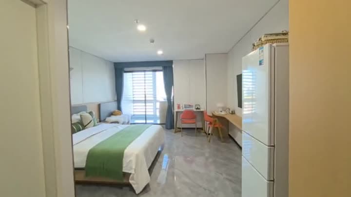 Xizang North Road Station, Chenjia Shanghai Daning International Liuying Road Apartment, 1bd