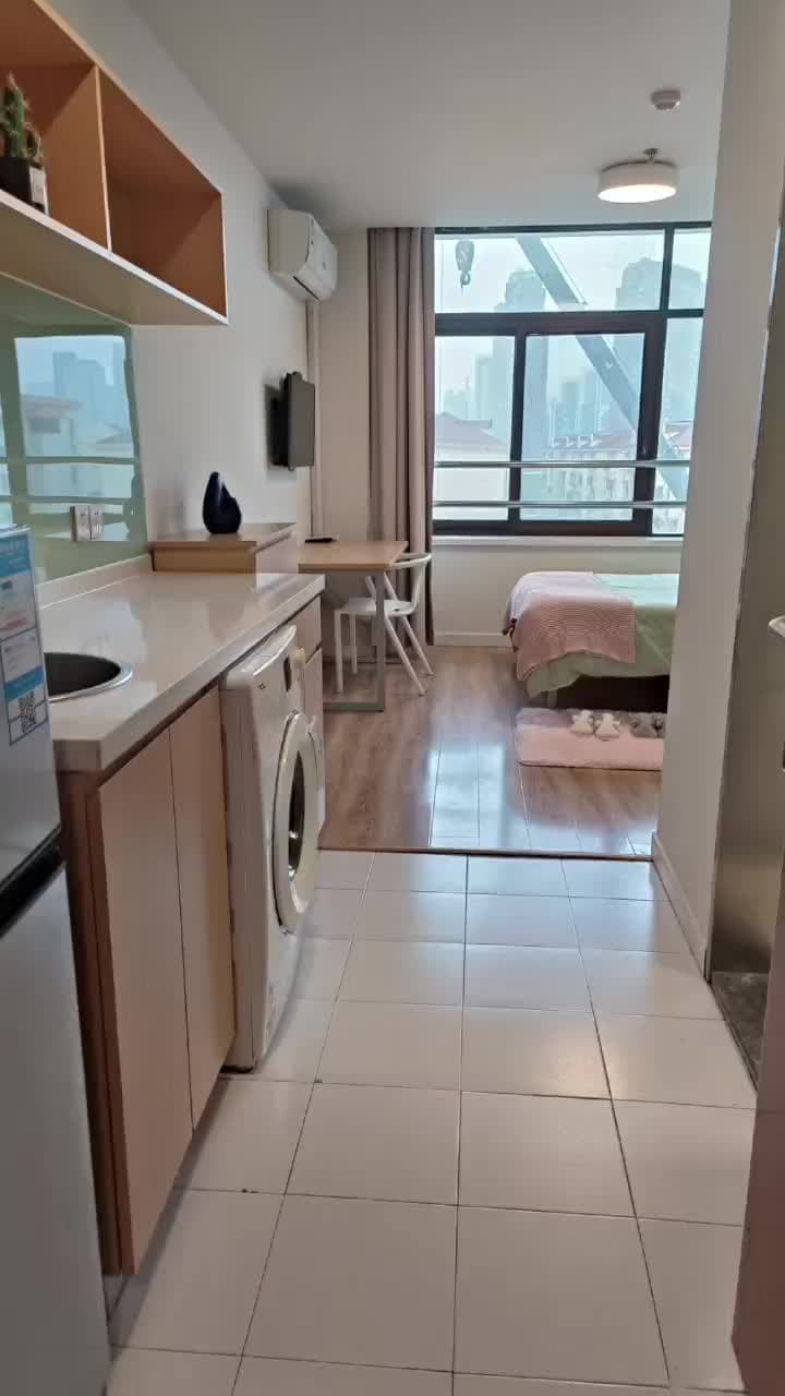 Zhongxing Road Station, City Home Apartment Shanghai Zhongxing Road Metro Station Branch, 1bd