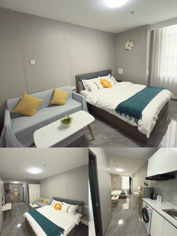 Guanzhuang Station, Yicheng Apartment Youth Club, 1bd