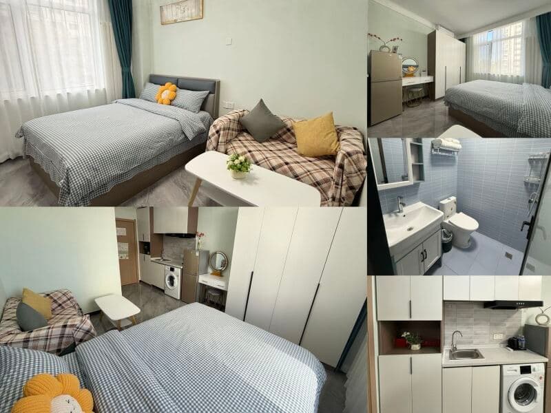 Guanzhuang Station, Yicheng Apartment Youth Club Branch, 1bd