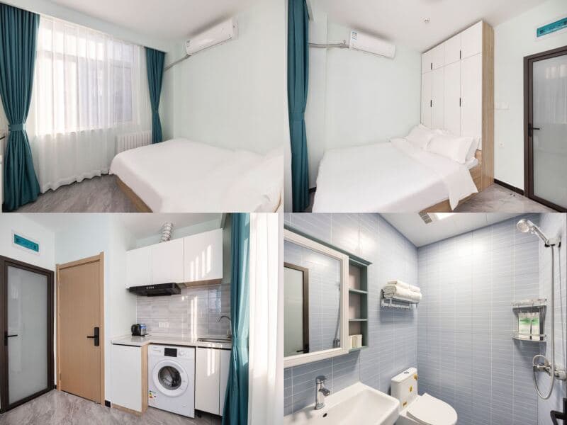 Guanzhuang Station, Yicheng Apartment Youth Club, 1bd