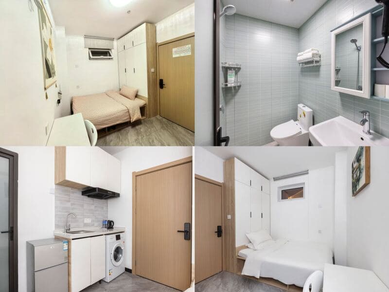 Guanzhuang Station, Yicheng Apartment Youth Club Branch, 1bd