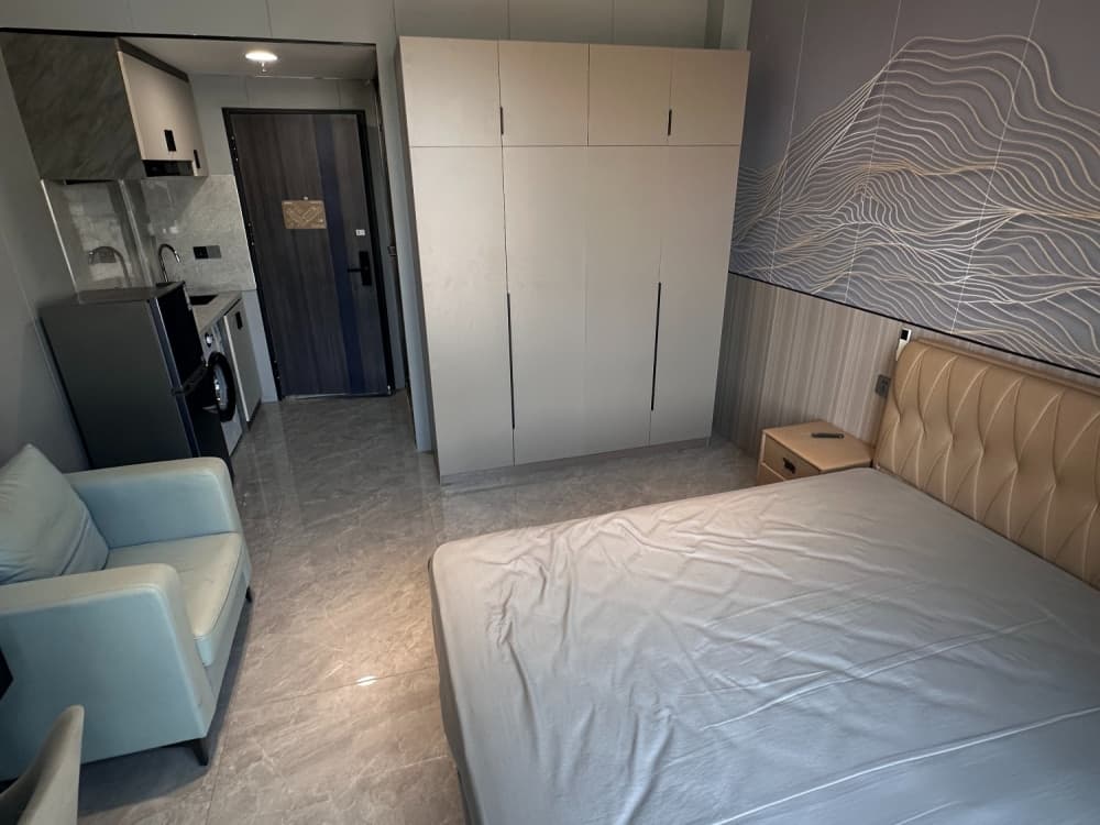 Songhong Road Station, Shanghai Chuangwanli Apartment, 1bd