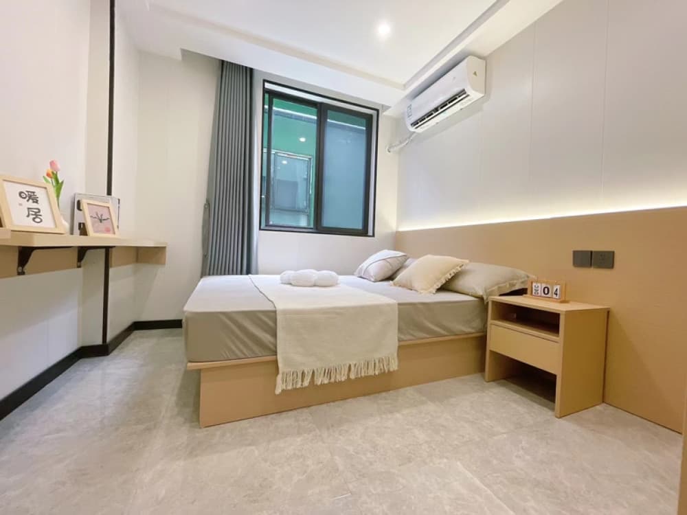 Zhumei Road Station, Wanjin Apartment Luojin Road Branch, 1bd