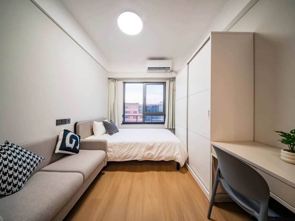 Jin'anqiao Station, Nuomici Apartment·Shougang Park, 1bd