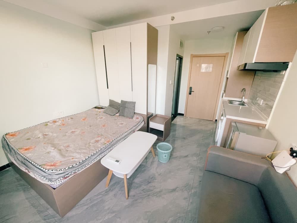 Guanzhuang Station, Yicheng Apartment Youth Hub Branch, 1bd