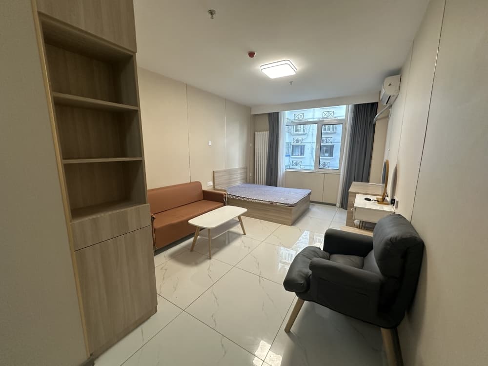 Guāntún Station, Yideng Apartment Youth Hub, 1bd