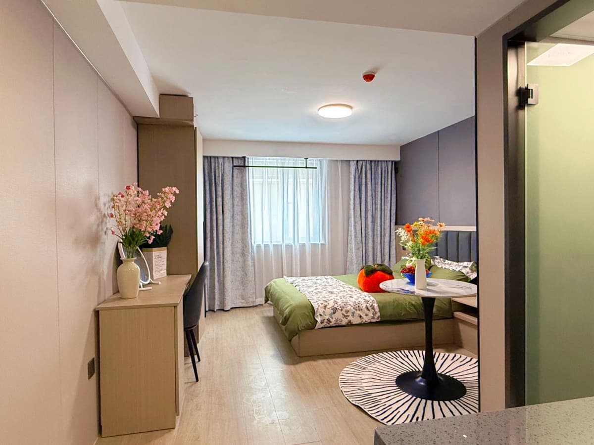 Jinyun Road Station, Youmeiju Apartment Huaxiang Road Branch, 1bd