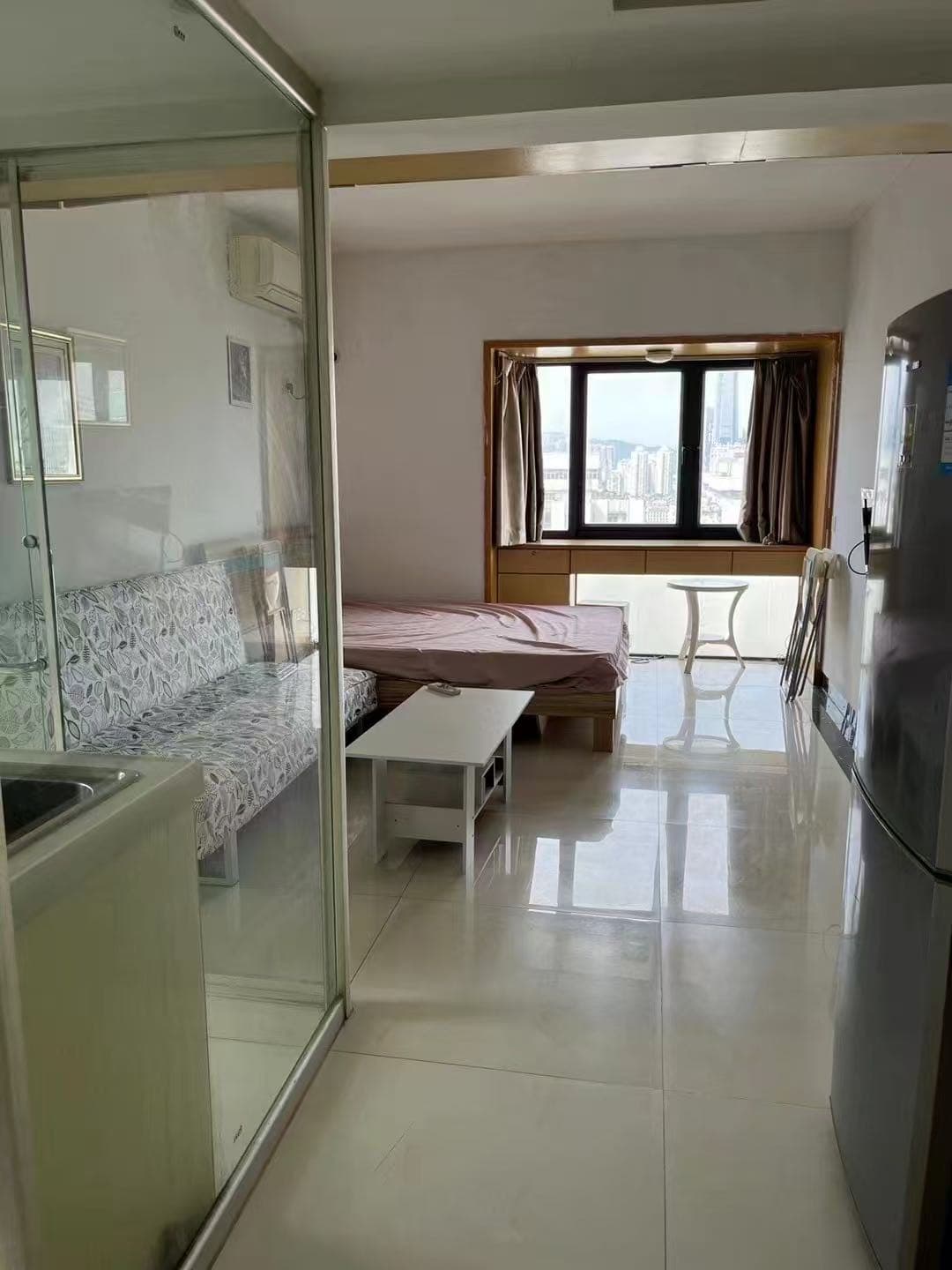 Hongling South Station, Yuhedi Garden, 1bd