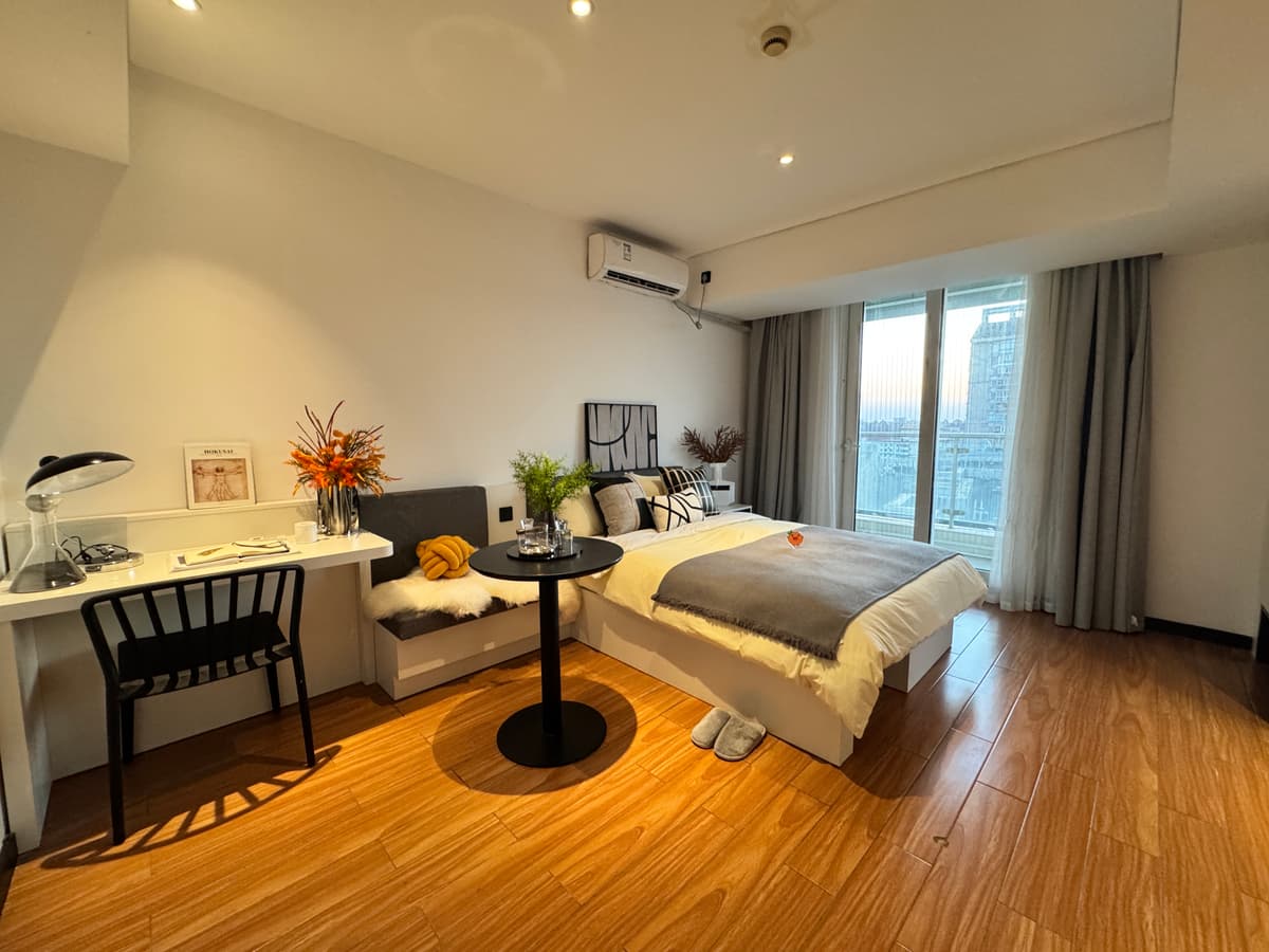 Jiashan Road Station, Chengjia Apartment Shanghai SML Dapu Bridge Metro Station Branch, 1bd