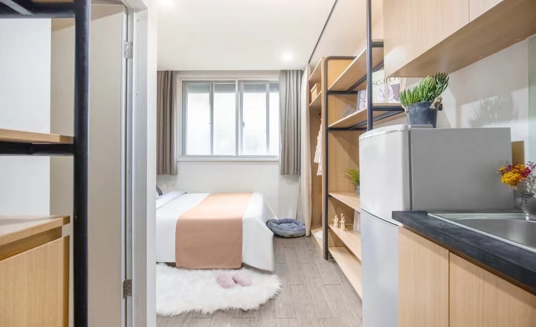 Longbai Xincun Station, Ziroom Apartment Shanghai New Hongqiao Wuzhong Road, 1bd