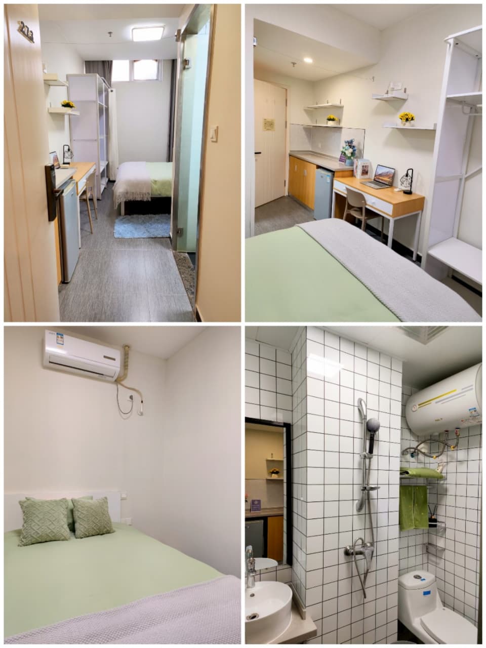 Longchang Road Station, Qingguo Apartment Shanghai Longchang Road Metro Station Branch, 1bd