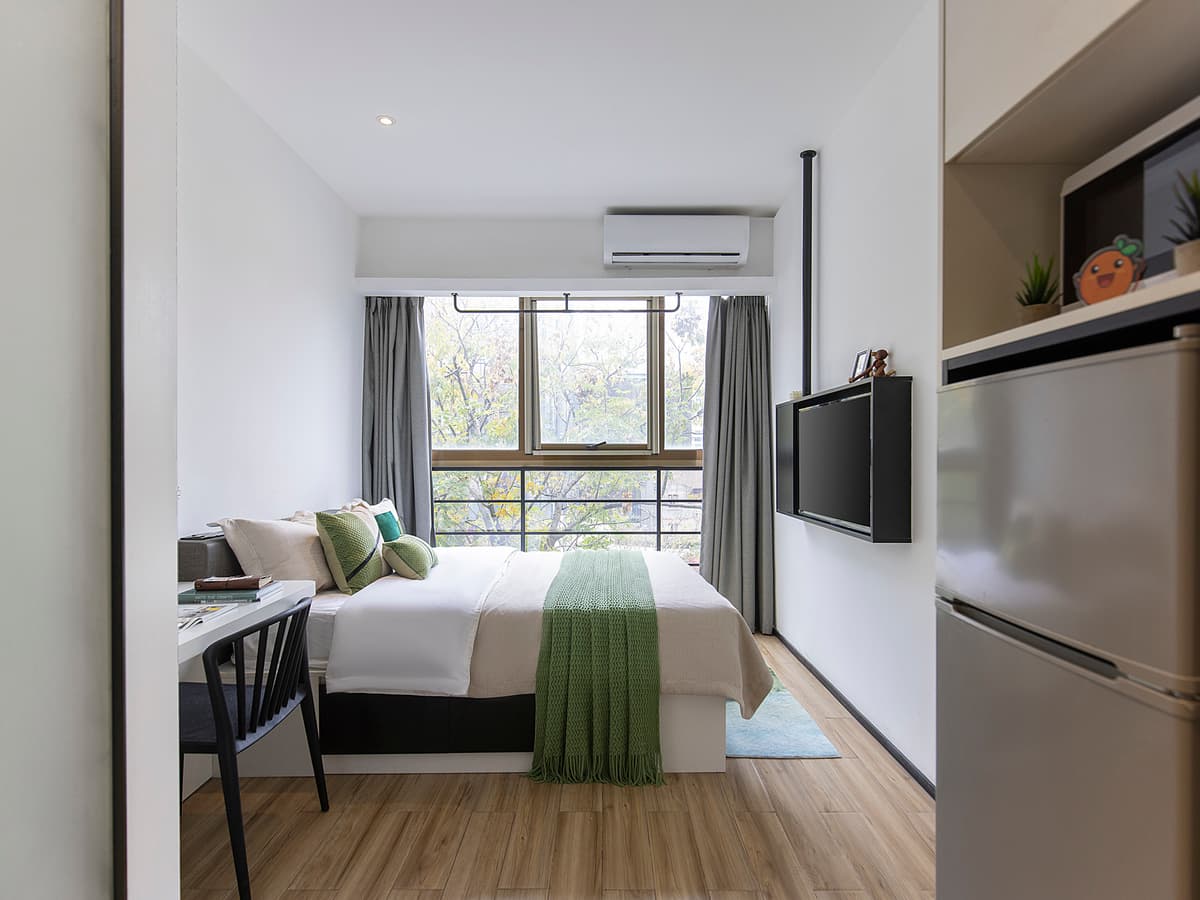 Changping Road Station, Chengjia Apartment Shanghai Jing'an Temple Jiangning Changping Road Metro Station Branch, 1bd