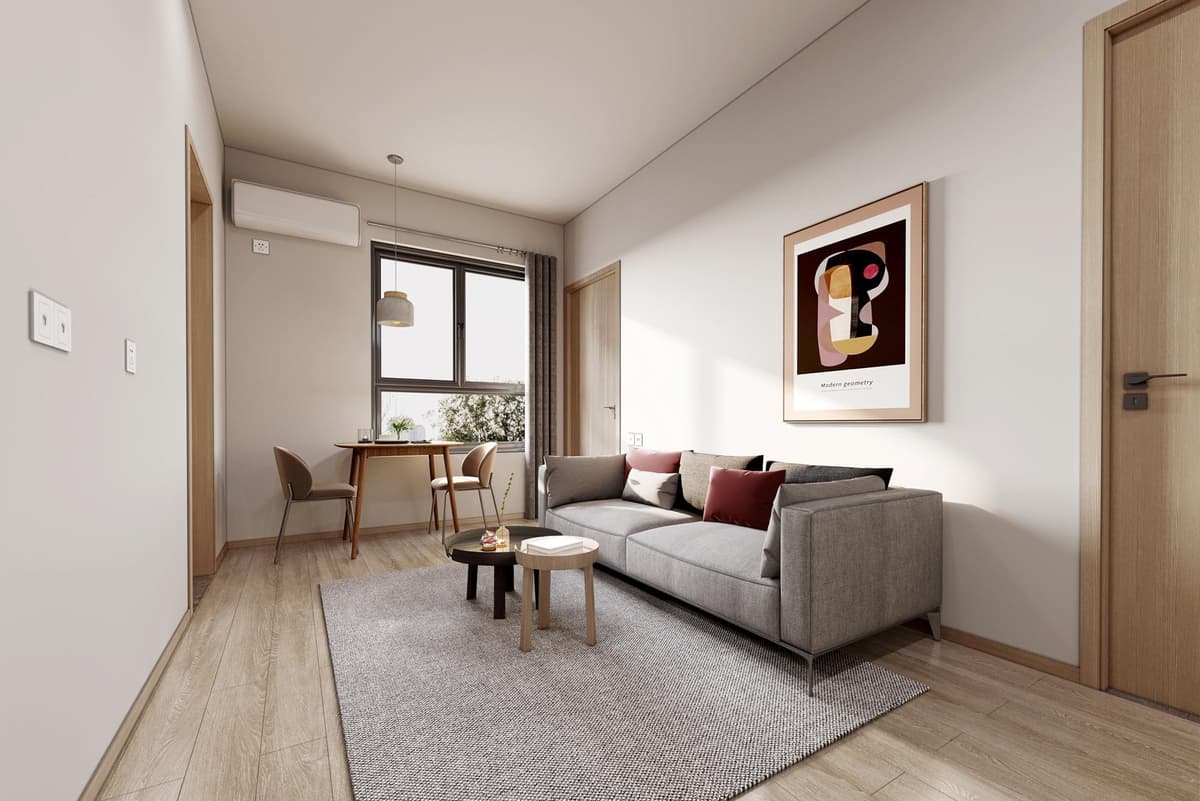 Zhouhailu Station, One Room Apartment·Gaoxing Brilliant Mansion, 2bds