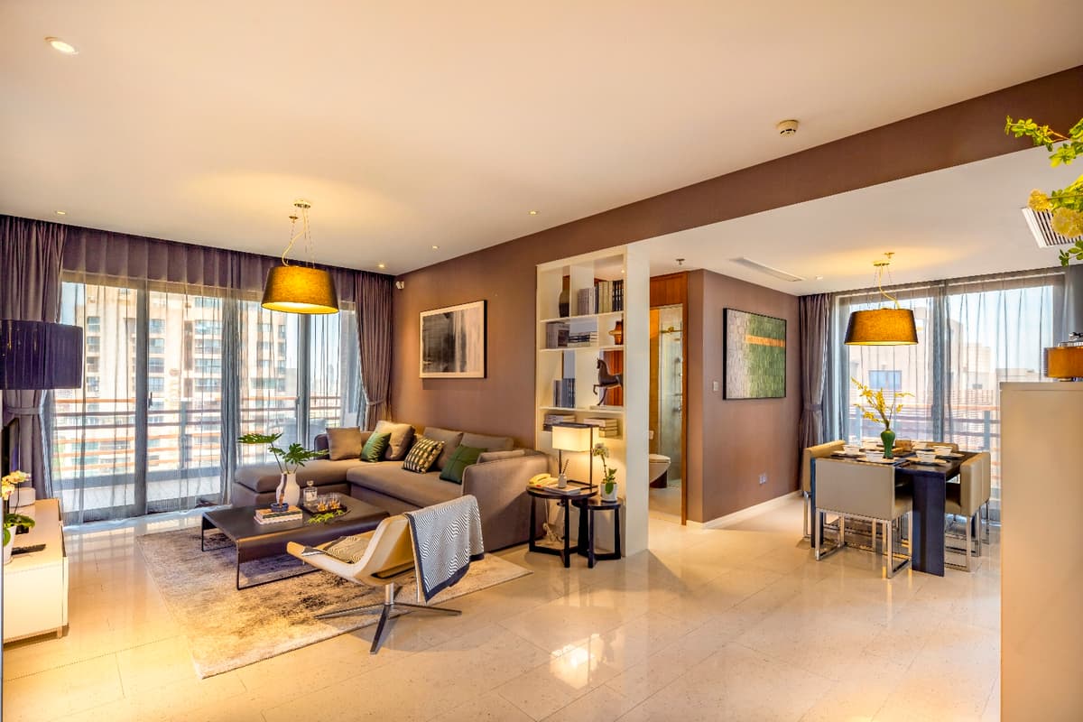 Yunshun Road Station, Shanghai Jinqiao Biyunge Service Apartment, 2bds