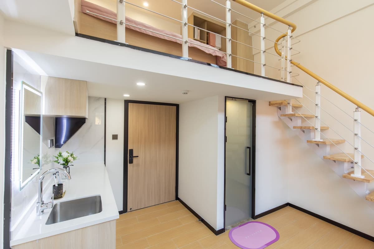 Xinzhuang Station, Lecheng Apartment, 1bd