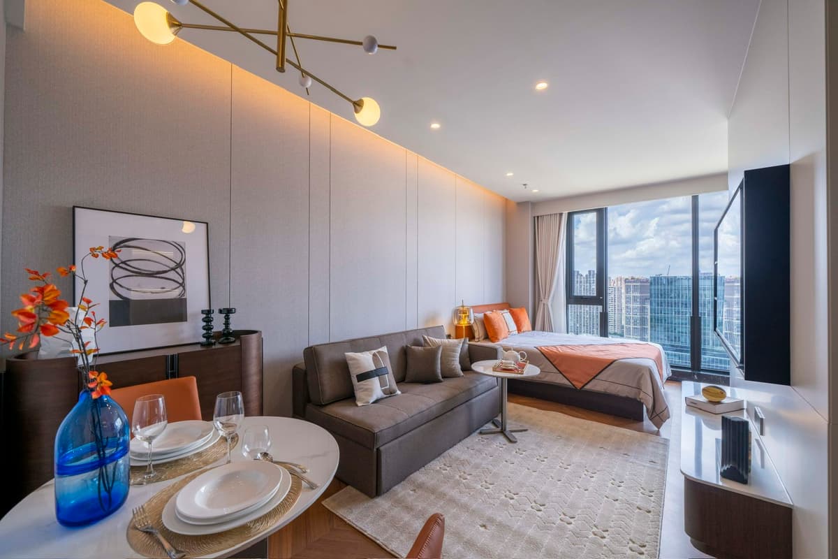 Qufu Road Station, Suhe·Meixin Apartment, 1bd
