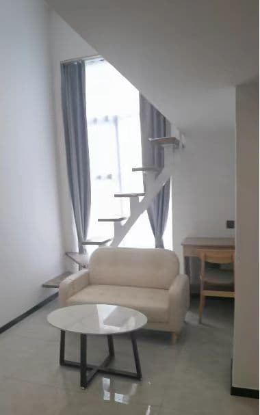 Changzhong Road Station, Left Atrium Apartment, 1bd