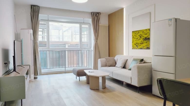 Shuangjing Station, A-pai Apartment, 1bd