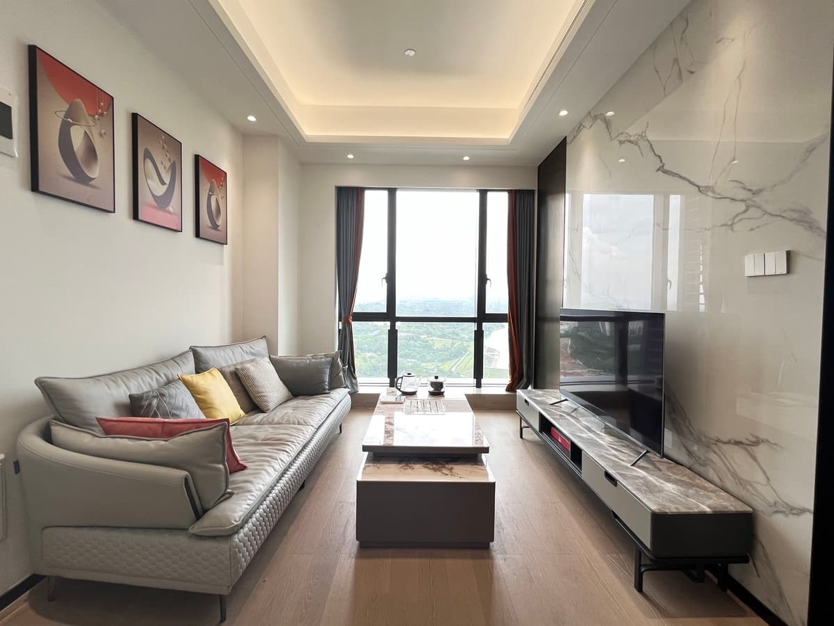 Jingji Yuling Mansion near Changlingpi Station, 2beds