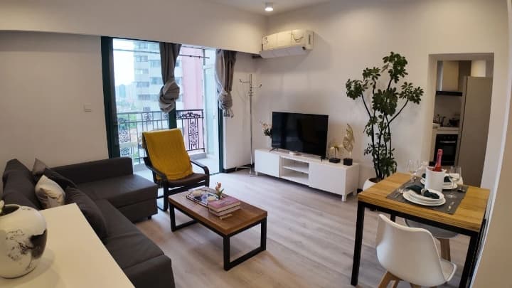 Jiangsu Road Station, Meiliyuan Apartment, 1bd