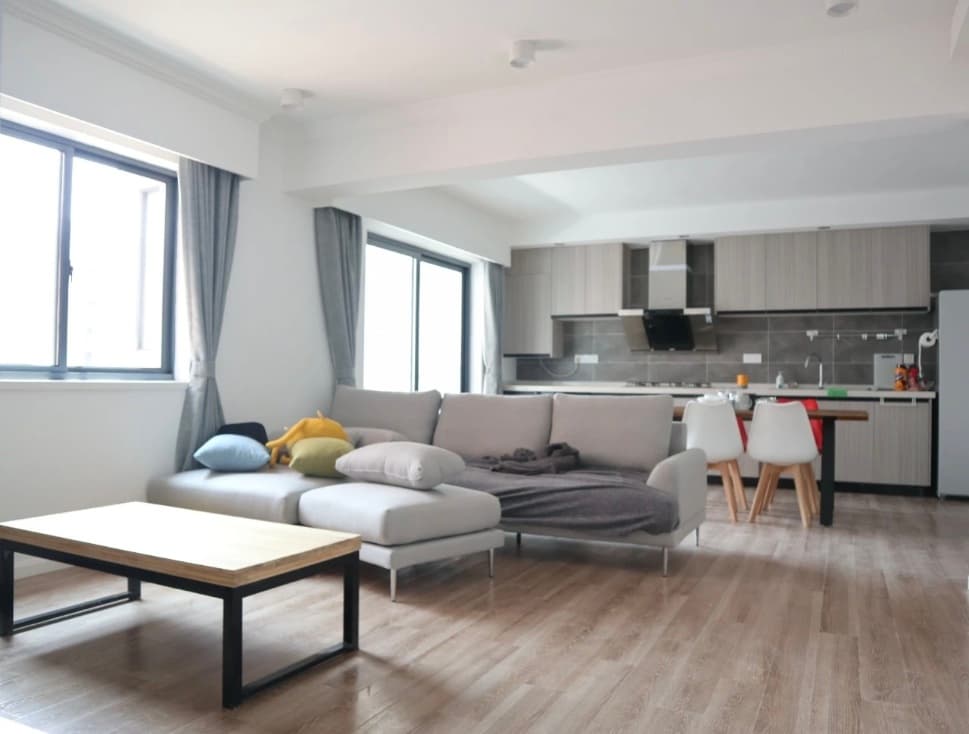 Jiangsu Road, Xin'an Building West Peak, 1bd