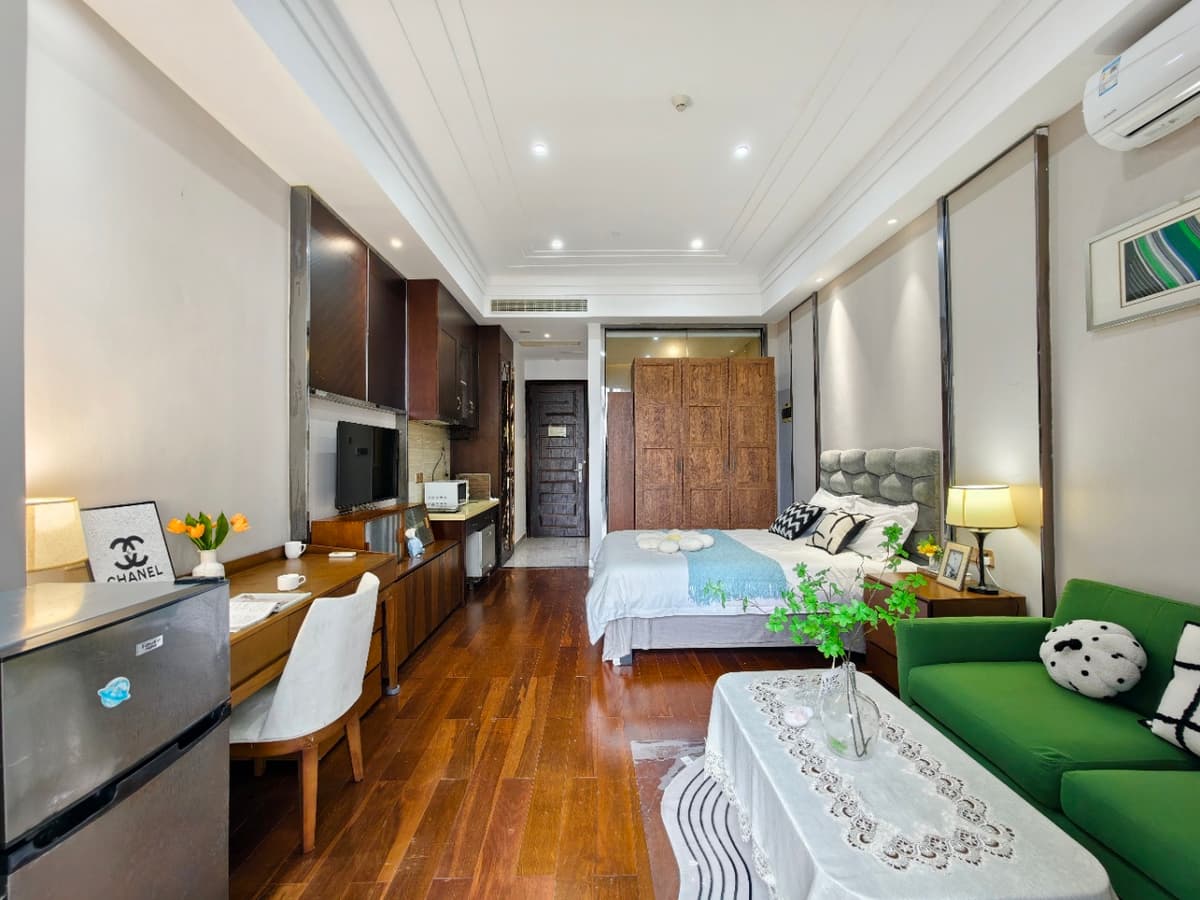 Qiaoxiang Station, Anqiaoyuan Building C, Futian Central Area, 1bd